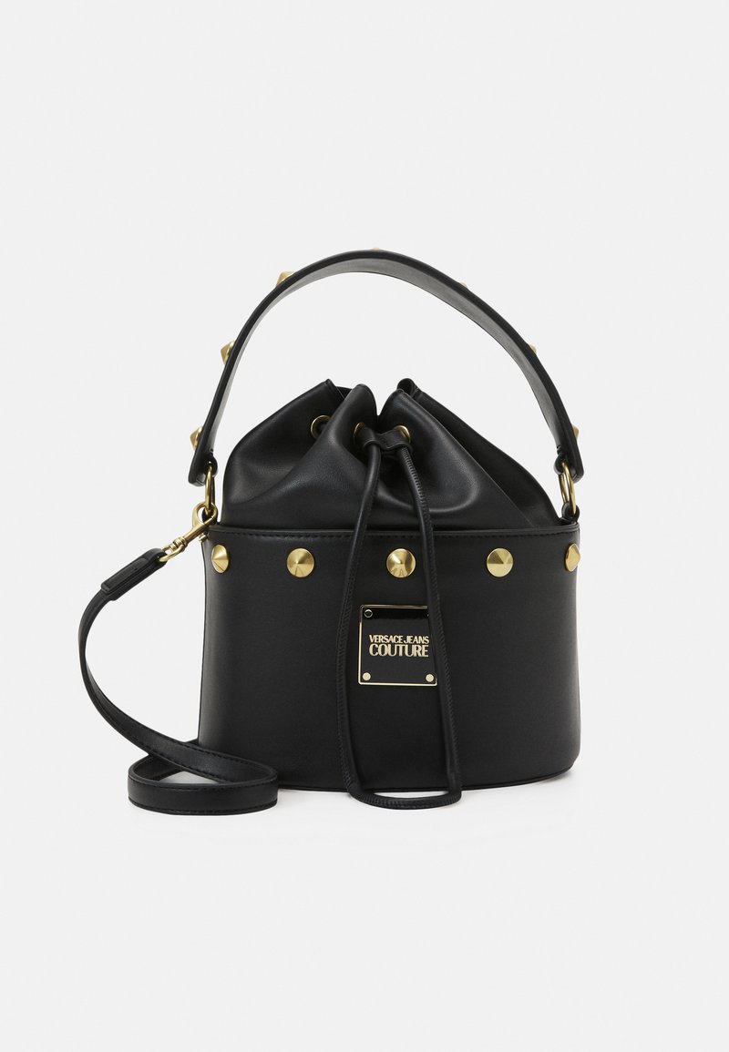 Versace Jeans Couture REVOLUTION STUDS BUCKET BAG Handbag black