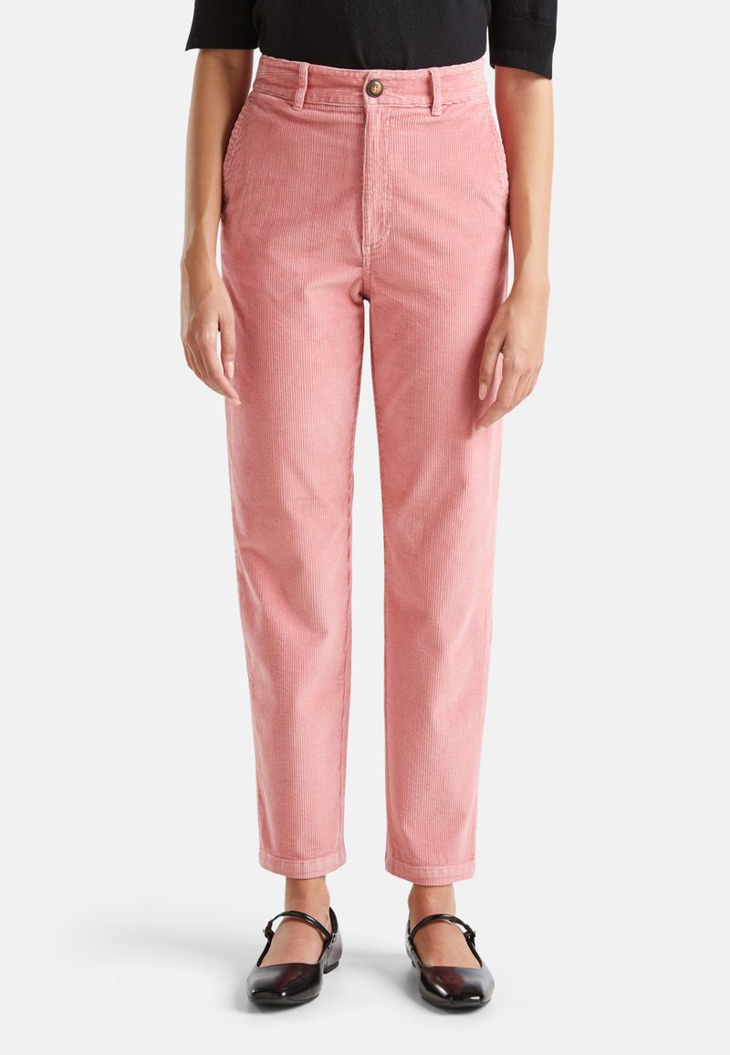 Pantalon 3/4 United Colors Of Benetton Fille - Viscose Extensible - Taille à Ceinture