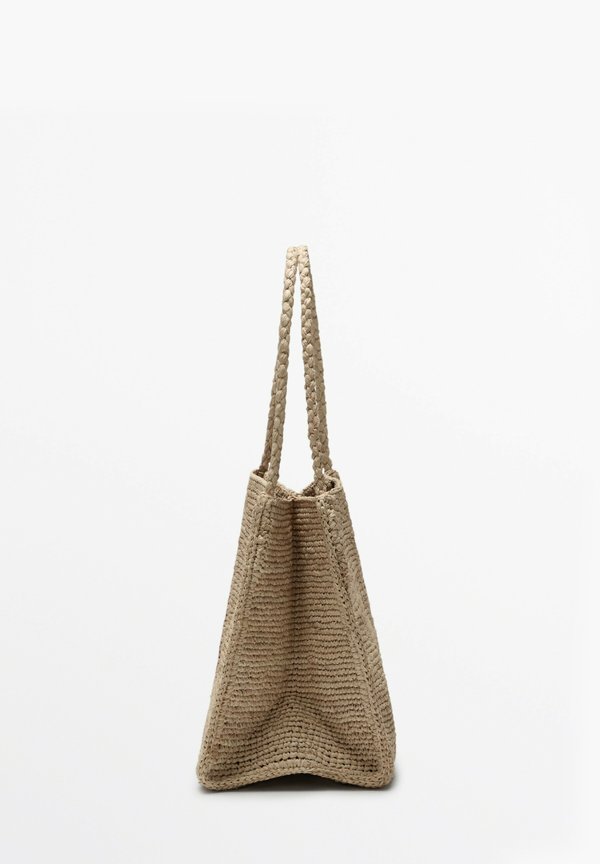 NATURAL BUCKET - Handbag - beige2