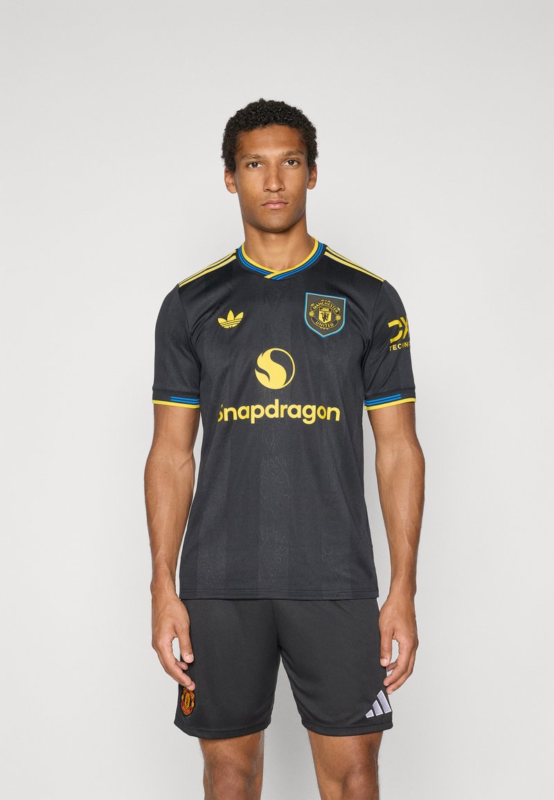 adidas Originals MANCHESTER UNITED THIRD AUTHENTIC - Klubruházat - black