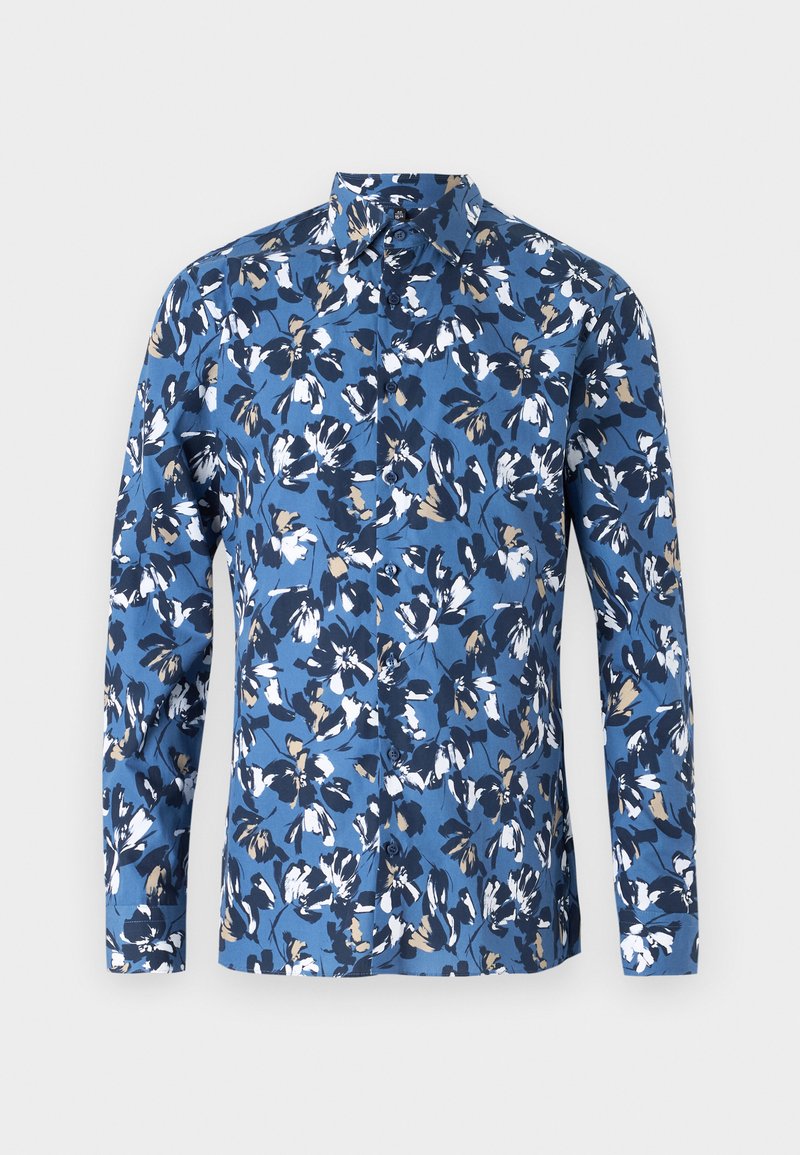 OLYMP No. Six Overhemd donkerblauw