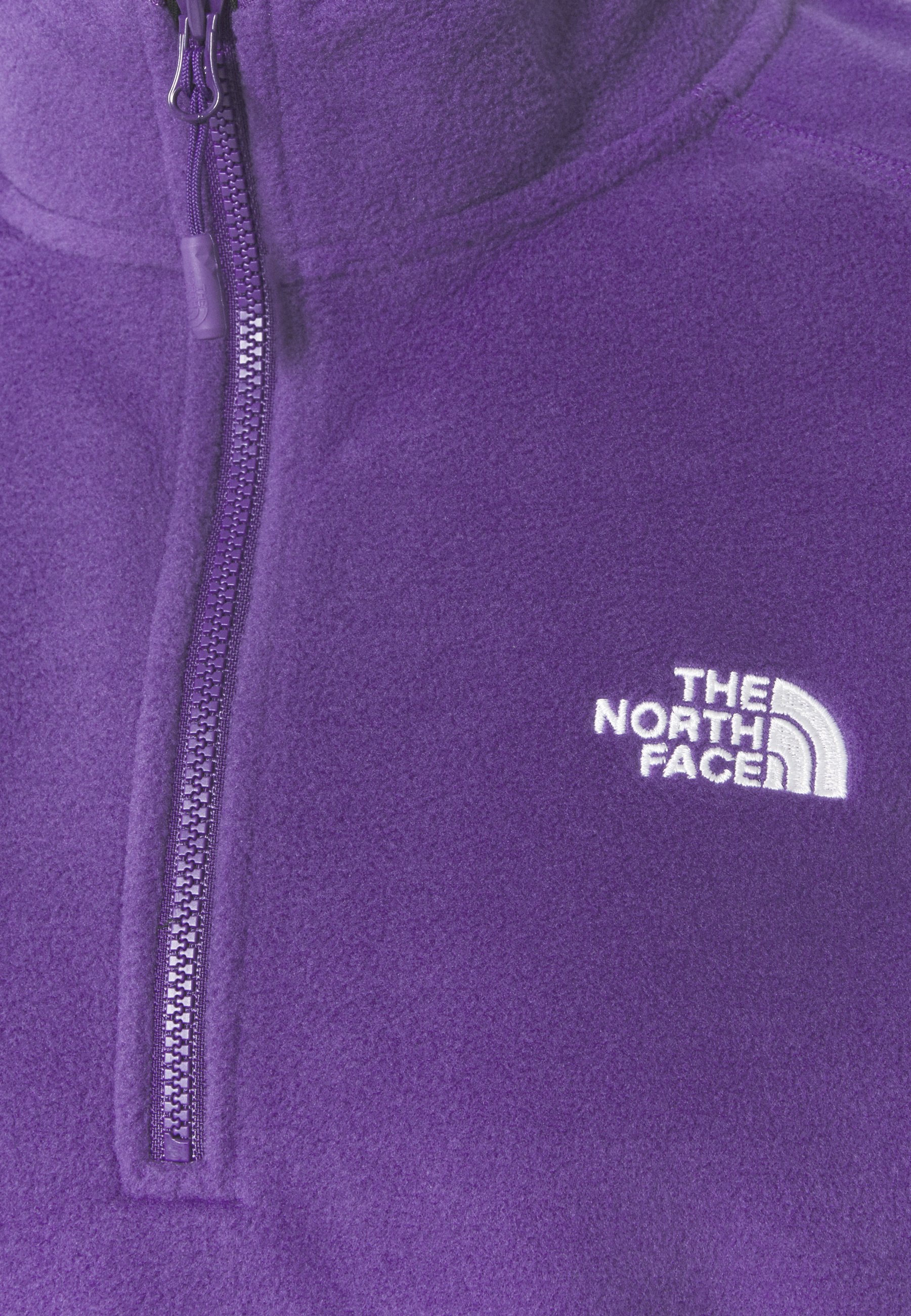 purple north face jumper