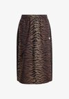 Jupe trapèze - night brown