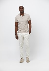 PROFUOMO SHORT SLEEVE - Poloshirt - light beige