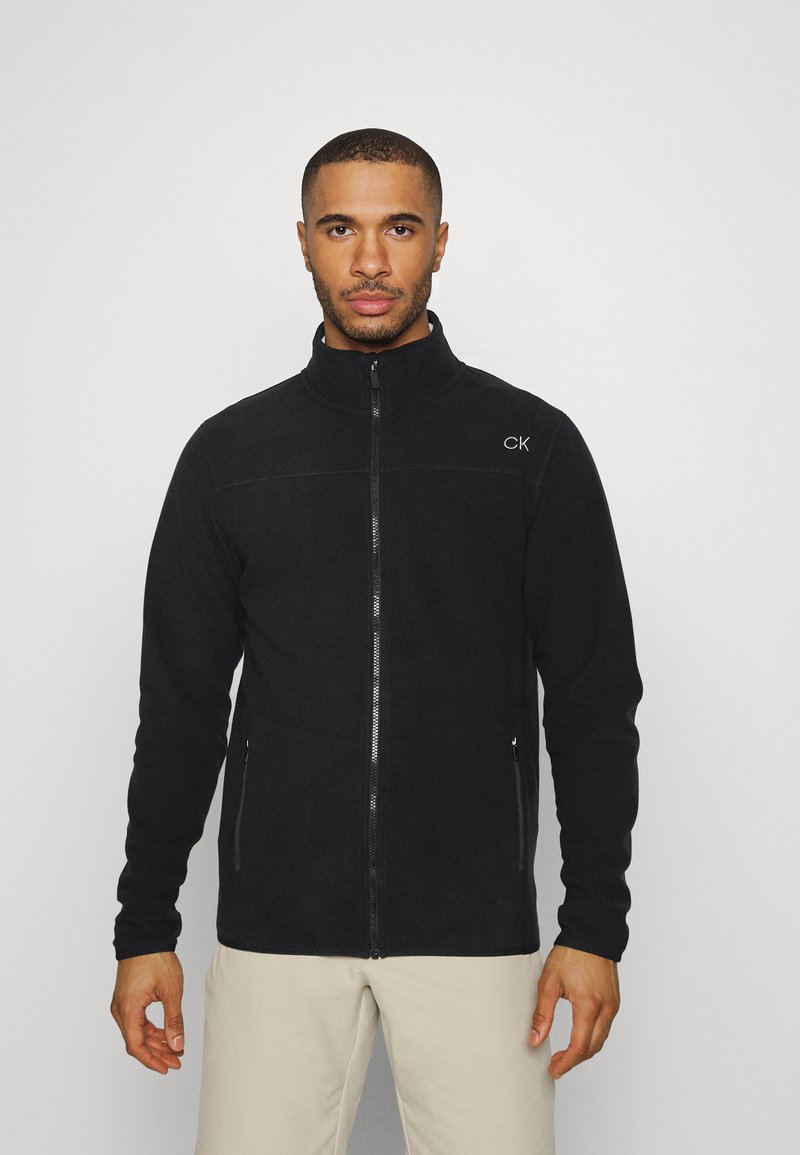 Calvin Klein Golf - PLANET FULL ZIP - Fleecejacke - black, Vergrößern