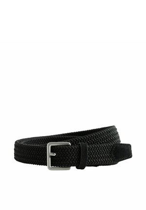 ELASTICATED MOTIONFLEX STRETCH WEAVE - Flechtgürtel - black