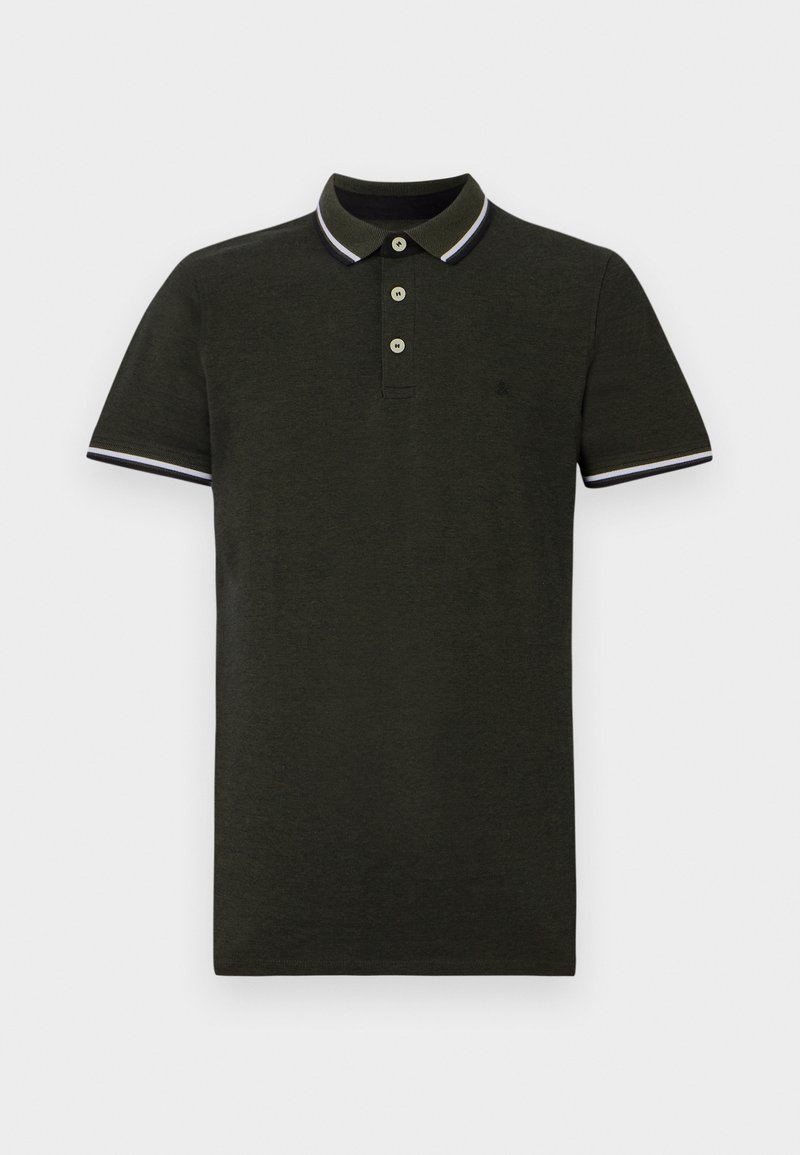 jack & jones Poloshirt donkergroen jack & jones Poloshirt donkergroen