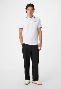 Fila APPAREL BIELLA REGULAR TIPPED - Poloshirt - bright white