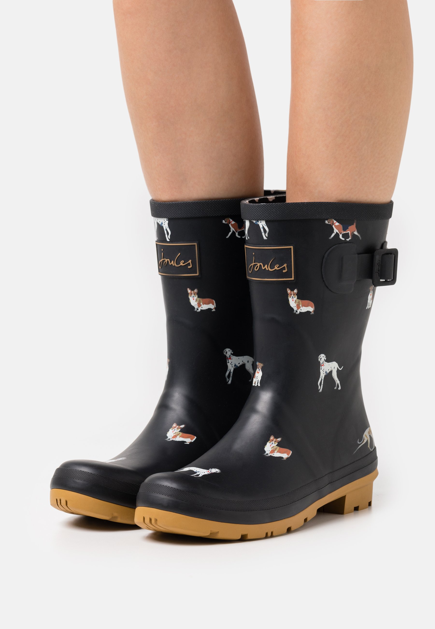 Tom Joule WELLY - Botas de agua - black/negro - Zalando.es