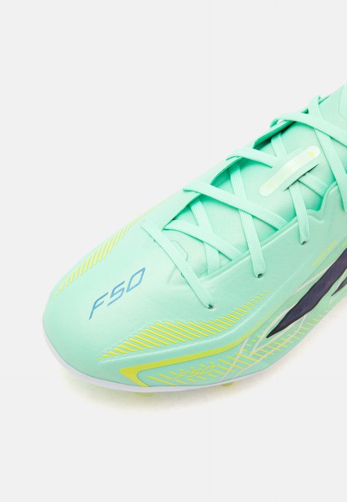 adidas F50 HYPERFAST ELITE FIRM GROUND KIDS UNISEX - Botines de fútbol para terreno firme - pulse mint/core black/solar lemon — photo 6