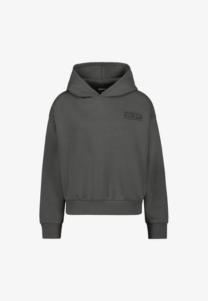 Sublevel, SUBLEVEL SWEATHOODIE OVERSIZED MIT LOGO - Hoodie - dark-grey