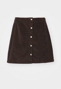 Vero Moda Curve VMCETTA SKATER  - A-lijn rok - chocolate torte