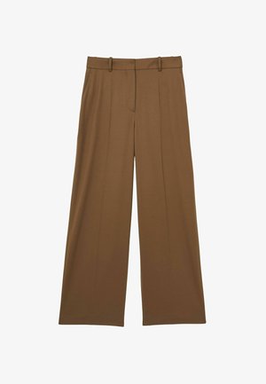 Reiss SOLENE WIDE LEG - Pantalon classique - tan