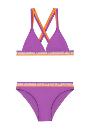 LUNA FIXED SET - Bikini - summer purple