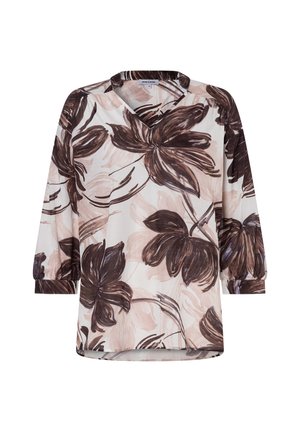 More & More, MORE & MORE FLIESSENDE 3/4 ARM-SOMMERBLUSE - Bluse - flower print