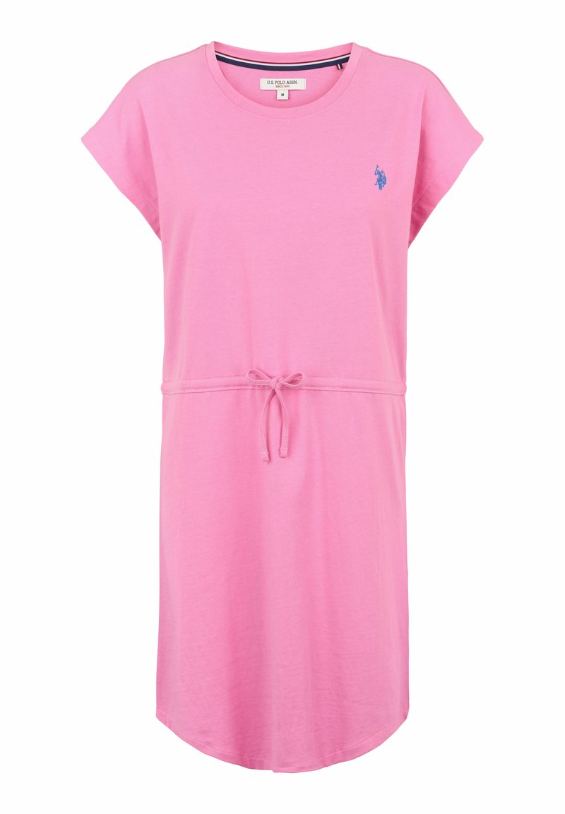 U.S. Polo Assn. UWIDA - Jerseykleid - fuchsia pink/pink - Zalando