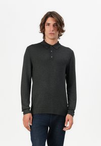 TOM TAILOR COSY - Pólóing - black grey