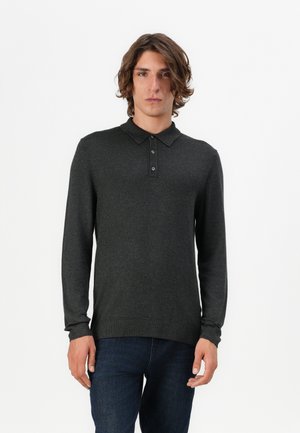 TOM TAILOR COSY - Poloshirt - black grey