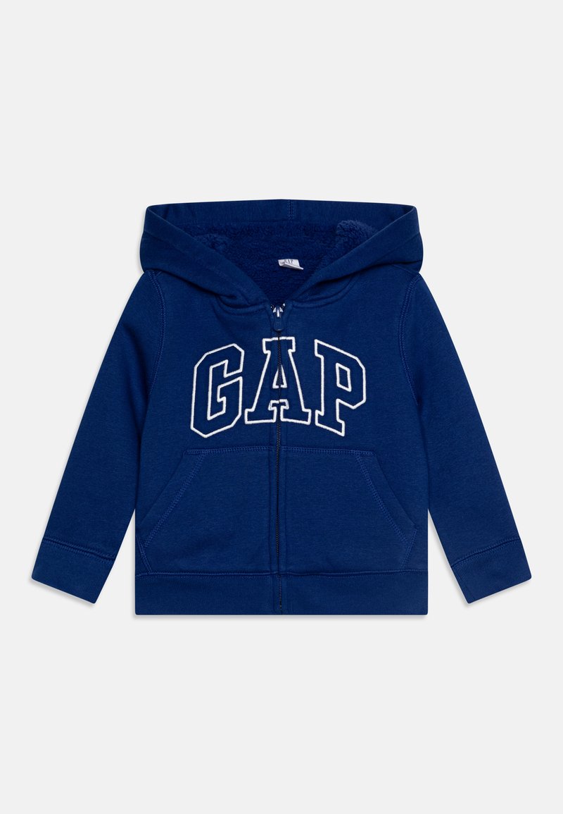 GAP LOGO BOY - Cipzáras pulóver - bellwether blue