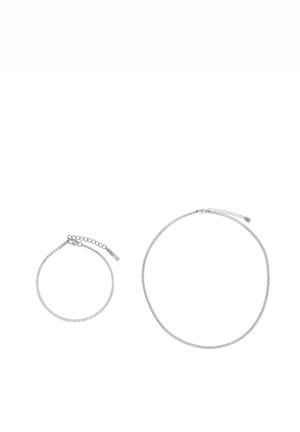 GESCHENKSET MIT DECUS - Necklace - silberfarben poliert
