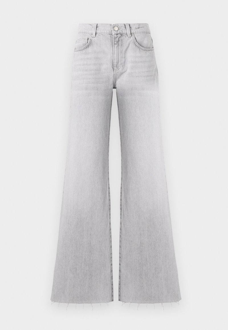 Marella Wijde jeans grijs