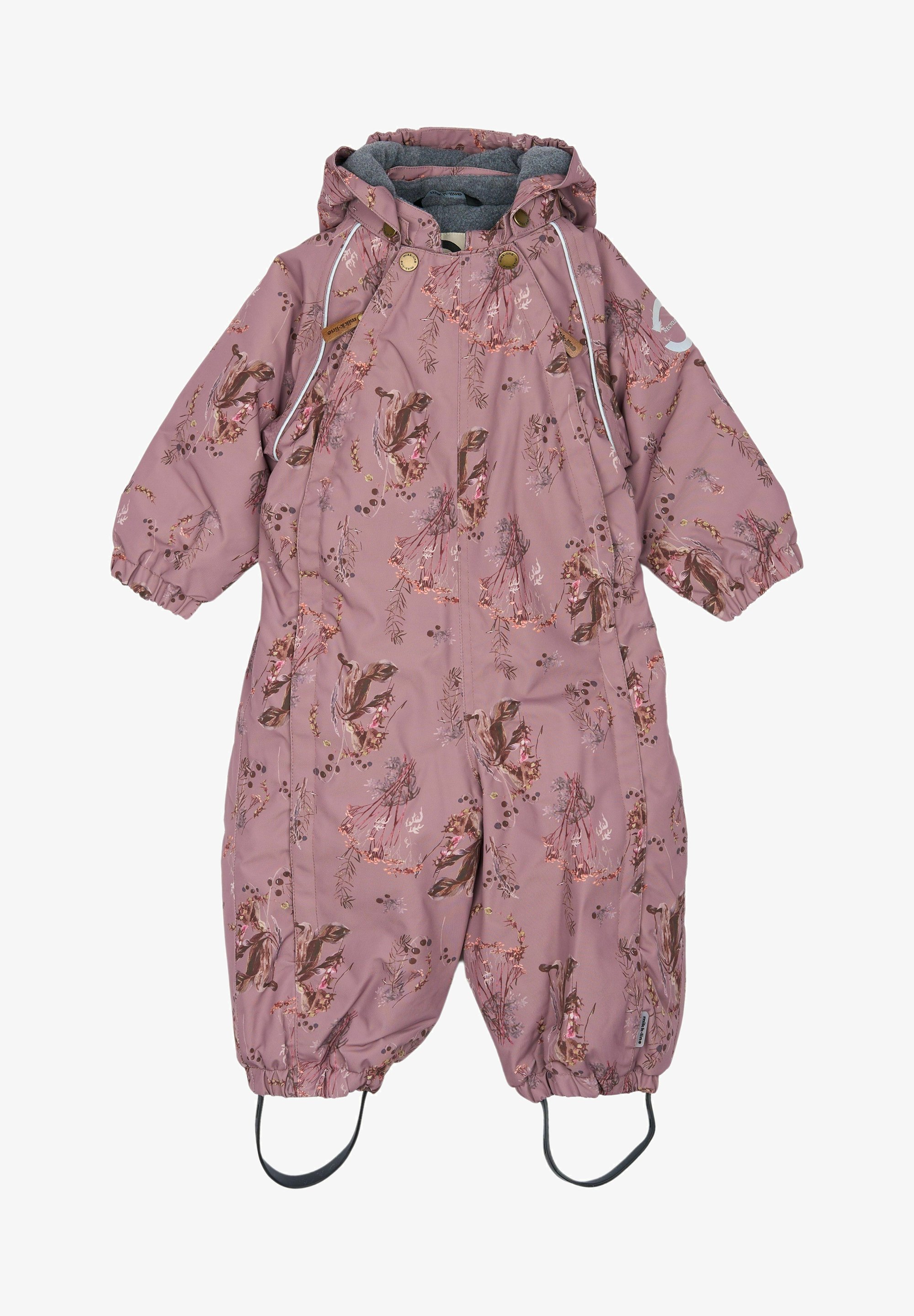 mikk-line Schneeanzug twilight mauve/mauve