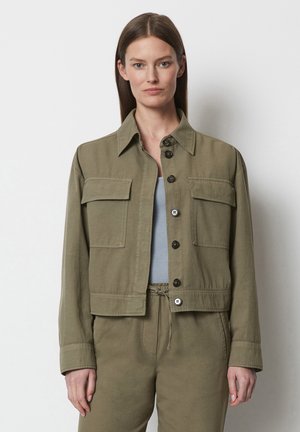 Marc O'Polo MODERN STYLE CHEST POCKETS - Summer jacket - milky brown