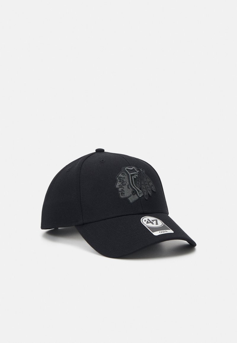 '47 NHL CHICAGO BLACKHAWKS SNAPBACK UNISEX - Kšiltovka - black