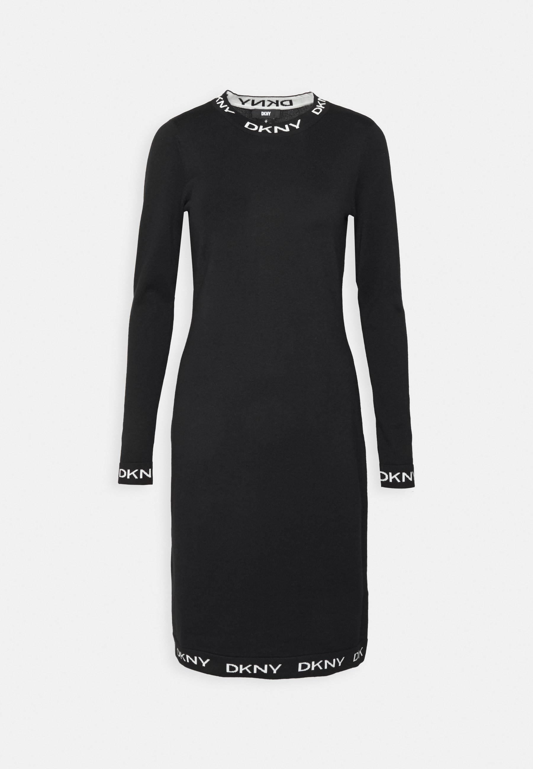 DKNY LOGO TAPING DRESS - Jumper dress 