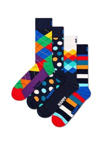 SOCKS GIFT SET UNISEX 4 PACK - Socks - blue