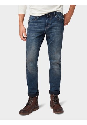 Slim fit -farkut - dirty denim