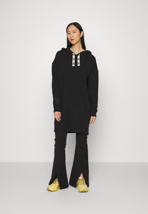 ADERYN HOODIE DRESS - Hoodie - black