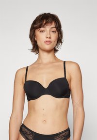Tommy Hilfiger - DEMI BRA - T-shirt bra - black Thumbnail Image 1