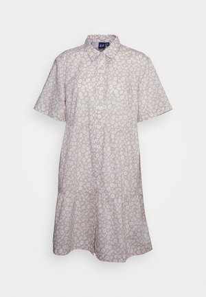GAP TIERED DRESS - Vestido camiseiro - beige