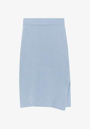 STOCKH LM HANNE KNITTED - A-line skirt - blue