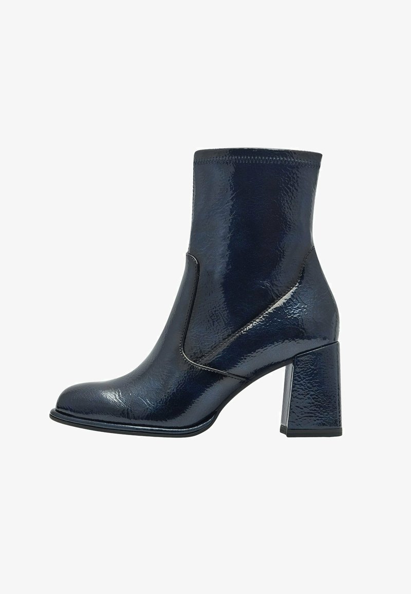 Tamaris Botines - navy patent