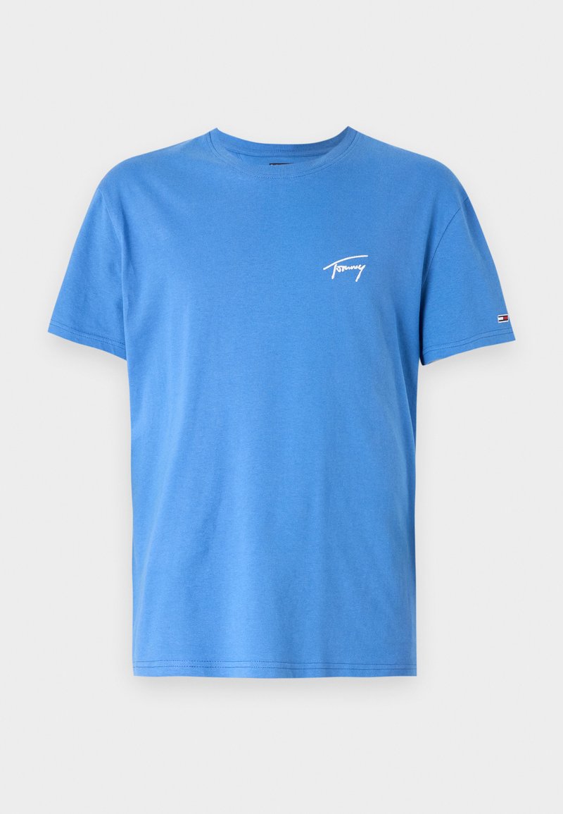 Tommy Jeans T-shirt basic blauw