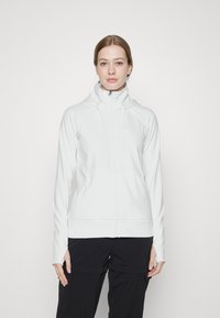 Athleta TRIUMPH HOODIE - Camisola com fecho - white