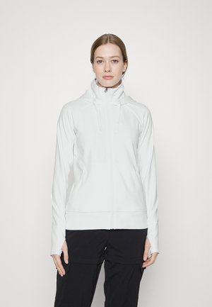 TRIUMPH HOODIE - Camisola com fecho - white