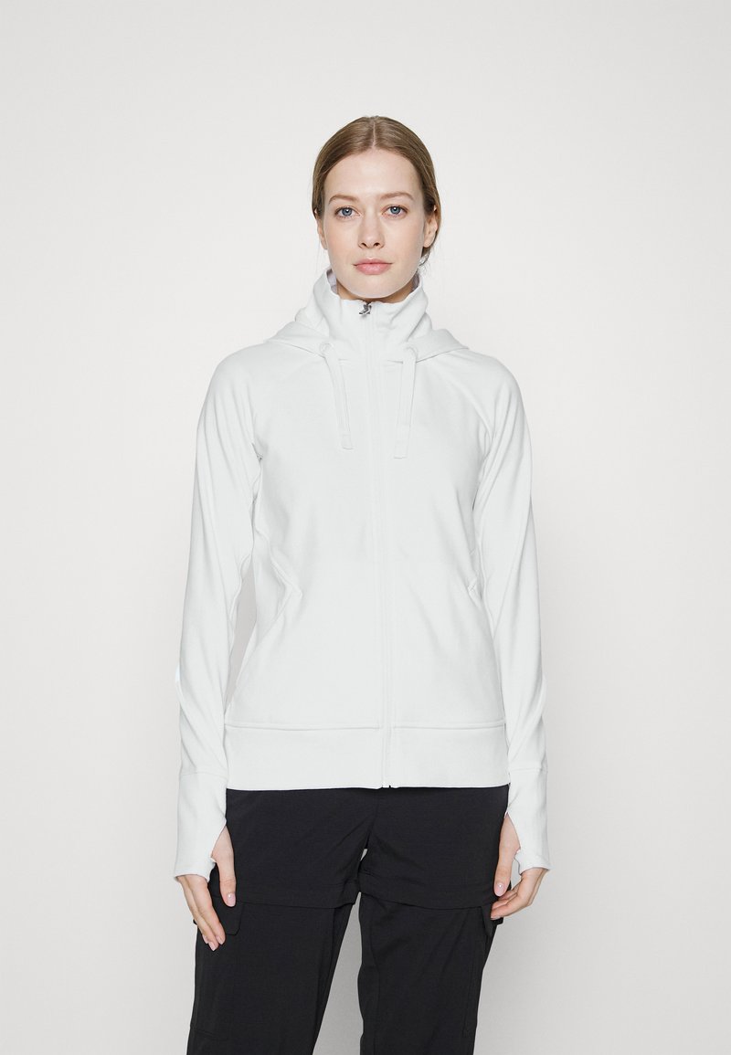Athleta TRIUMPH HOODIE - Camisola com fecho - white