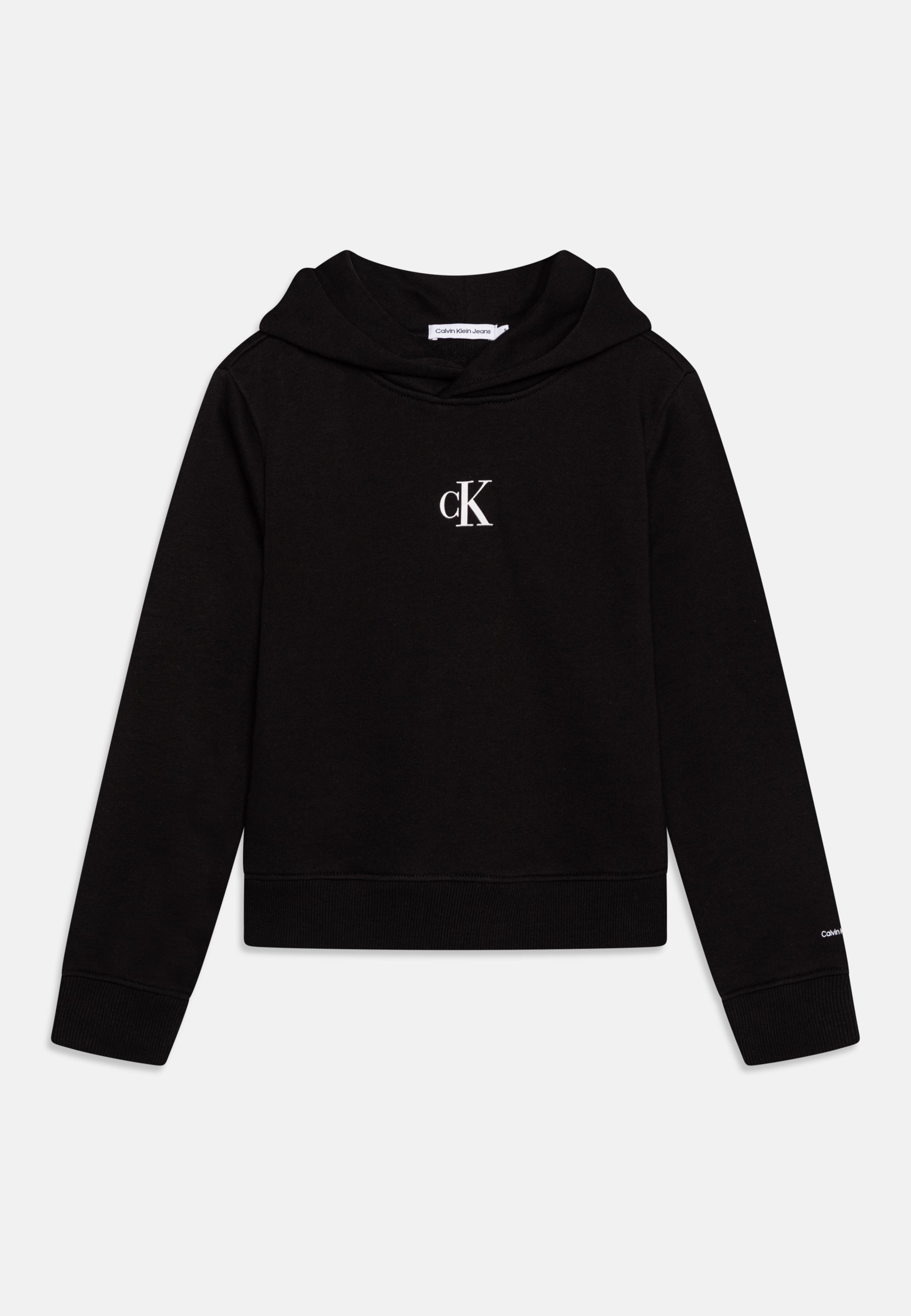 Calvin Klein Jeans LOGO BOXY HOODIE Sweatshirt black Zalando