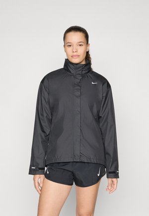 Nike Performance FAST JACKET - Running jacket - black/reflective silver-coloured