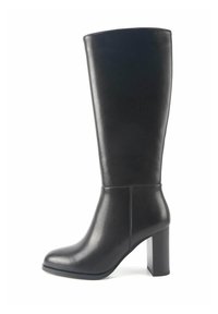 Bottines Nine West En Cuir Noir - Taille 5 1/2 - Occasion En Très Bon état - Fabriqué En Italie