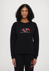 Armani Exchange Mikina - black
