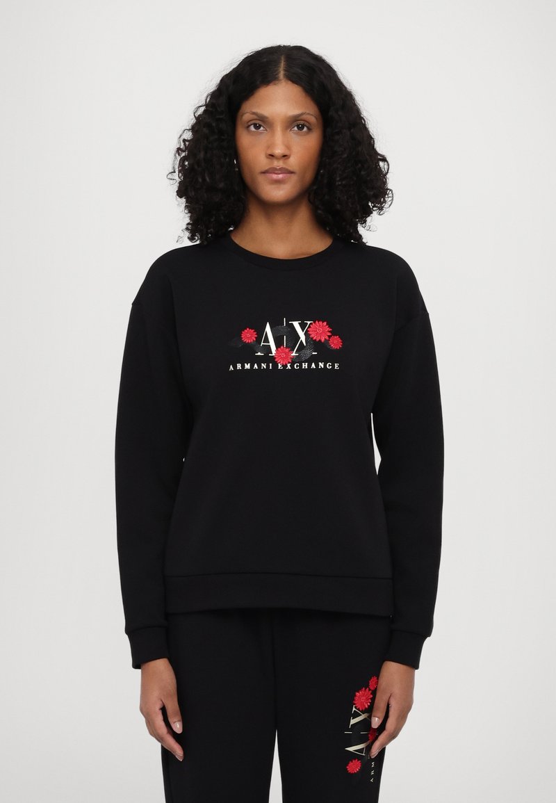Armani Exchange Mikina - black