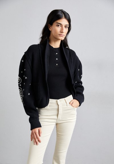 Mother THE WEEKENDER SNEAK - Bootcut-farkut - off-white