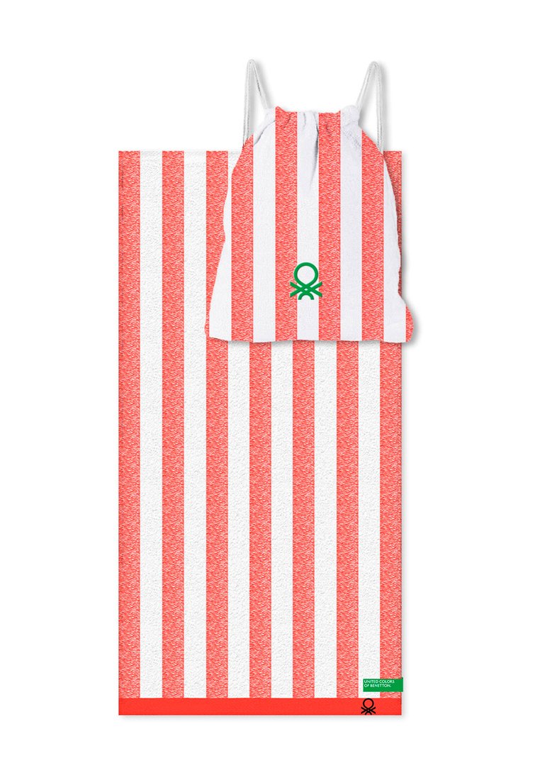 United Colors of Benetton Serviette de plage rouge