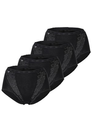 4 PACK CHIC MAXI - Onderbroeken - schwarz
