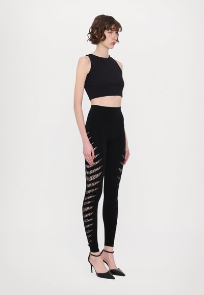 Roberto Cavalli Leggings - Trousers - nero