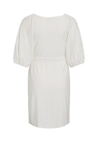 VILA VINYNNE WRAP DRESS - Dnevna obleka - cloud dancer